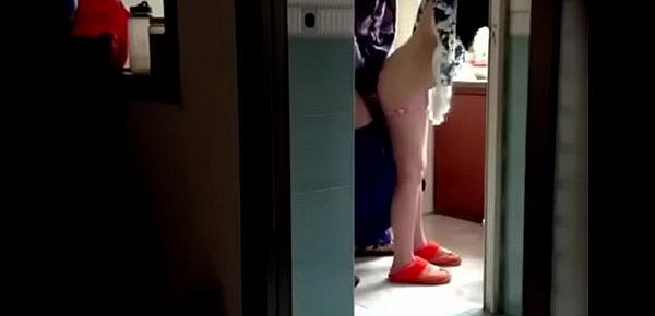  Japanese Fuck Hot Teen Wife In Kitchen Homemade